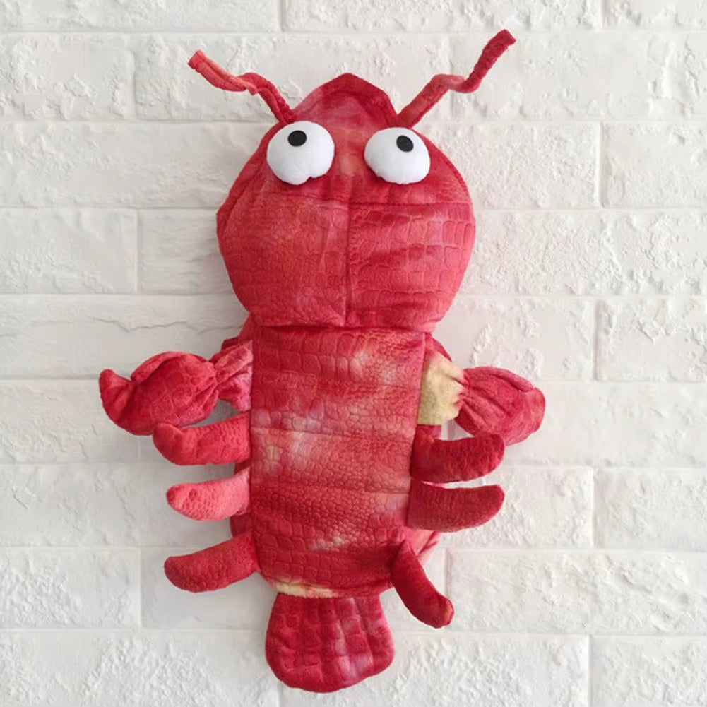 Winter Dog Clothes Halloween Lobster Costume Cat Cosplay Christmas Suit Dog Fancy Dress Pet Outfit Funny Clothing French Bulldog